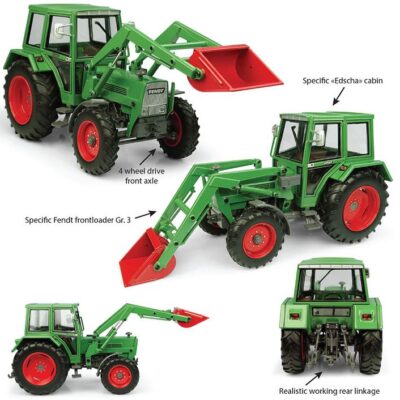 Fendt 108 LS 4wd 50 Years Fendt Farmer Limited Edition - TOY-MODELS A/S